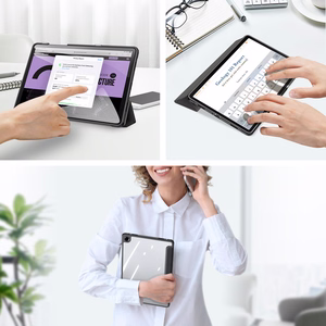 Dux Ducis Toby bruņu futrālis Samsung Galaxy Tab A11 Plus/A9 Plus - melns