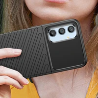 Thunder Case viedtālruņa apvalks Samsung Galaxy A54 5G silikona bruņu apvalks zils
