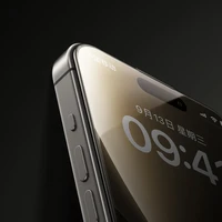 Benks Arc Shield pilna seguma aizsargstikls iPhone 15 Pro melns (m)