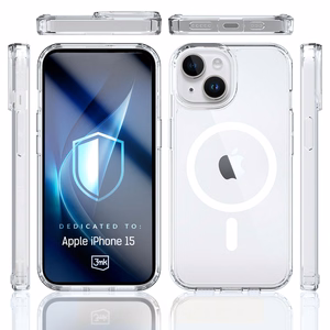 3mk Armor MagCase Viedtālruņa apvalks iPhone 15 - skaidrs