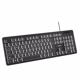 Savio KB-04 keyboard home/office USB QWERTY UK international black