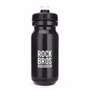 Rockbros 600 ml velosipēda pudele – melna
