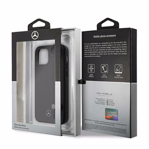 Mercedes Strap Line чехол для iPhone 12 mini - чёрный