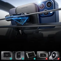 ESR Halolock magnētiskais QI2 automašīnas turētājs ar MagSafe 15W indukcijas lādētāju ventilācijas režģim - melns