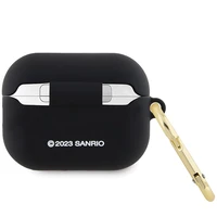 Hello Kitty silikona 3D Kitty galvas apvalks AirPods Pro 2 (2022/2023) - melns