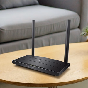 TP-Link Archer AC1200 MU-MIMO VDSL/ADSL bezvadu modema maršrutētājs, melns