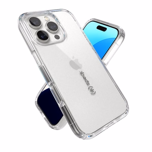 Speck GemShell vāciņš iPhone 16 Pro tālrunim, Clear