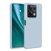Etteri silikona viedtālruņa apvalks Xiaomi Redmi Note 13 5G gaiši zils