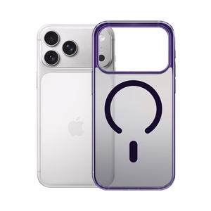Чехол 3mk Frosty MagCase для iPhone 17 Pro - фиолетовый