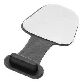 USB-C uzlādes ligzdas vāciņš ar turētāju melns