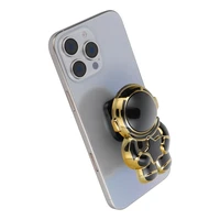 Lipīgs tālruņa statīvs ASTRONAUT - melns