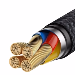 Baseus Cafule USB-C kabelis Huawei SuperCharge, QC 3.0, 5A 1m (melns + pelēks)