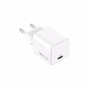 Forever TC-08-20C GaN PD lādētājs 1x USB-C 20W balts