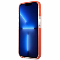 Karl Lagerfeld Karl & Choupette Head viedtālruņa apvalks iPhone 13 mini - sarkans