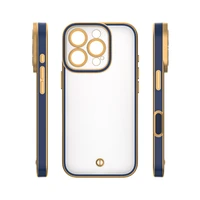 Silky Gold viedtālruņa apvalks iPhone 13 6,1" zils