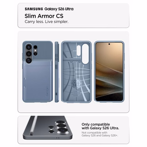 SPIGEN SLIM ARMOR CS GALAXY S26 ULTRA gaiši zils