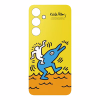 Viedtālruņa apvalks Flipsuit EF-MS721CYEGWW Samsung Galaxy S 24 FE - dzeltens