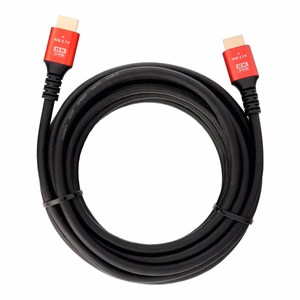 Kabelis HDMI 2.1 8K 60 Hz / 4K 120 Hz – ar ļoti augstu ātrumu, HDR, eARC, VRR, 48Gbps, 5 m, melns