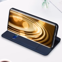 Dux Ducis Skin Pro grāmatas tipa apvalks Vivo X60 melns