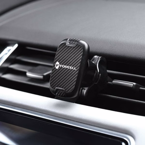 FORCELL F-GRIP Carbon H-CT325 magnētiskais auto turētājs gaisa Ventilim melns