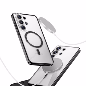 Rock Crystal Armor Series magnētiskais maciņš priekš Samsung Galaxy S26 Plus melns