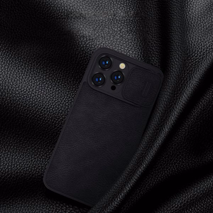 Чехол Nillkin Qin Pro Leather Apple iPhone 14 Pro Max коричневый