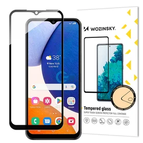 Wozinsky Aizsargstikls ar pilnu līmējumu Samsung Galaxy A14 5G / A14 9H, ar melnu rāmi