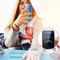 Kingxbar Ombre galinājs apvalks iPhone 12 Pro Max daudzkrāsains