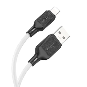 Kabelis USB-A uz Lightning Hoco 2,4A 1 m X90 balts