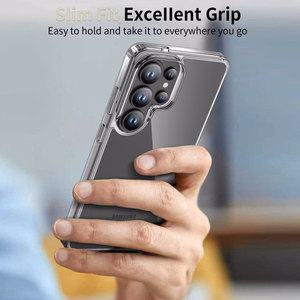 Tech-Protect FlexAir Hybrid Maciņš for Samsung Galaxy S26 Ultra - Clear
