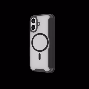 JUST MUST CHAMPION II MAGSAFE atvērams maciņš iPhone 17, melns