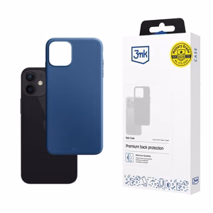 Apple iPhone 12 Mini - 3mk Matt Case maciņš blueberry