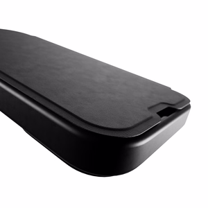 Puro Book Mag Magnētiskais ādas apvalks ar vāciņu un kartes slotu iPhone 16 Pro - melns