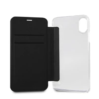 Karl Lagerfeld Signature Glitter Viedtālruņa apvalks iPhone X/Xs - sarkans