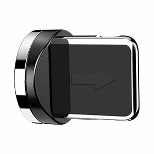 Spraudņa adapteris magnētiskajam USB kabelim Lightning sudraba