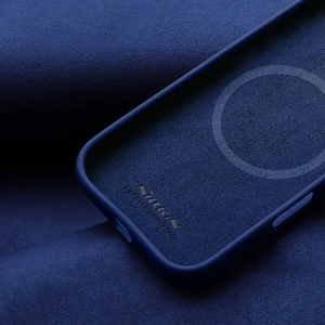 Nillkin LensWing Magnētiskais viedtālruņa apvalks Apple iPhone 16 Pro Max (zils)