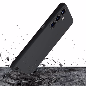 Samsung Galaxy A25 5G - 3mk silikona viedtālruņa apvalks - melns