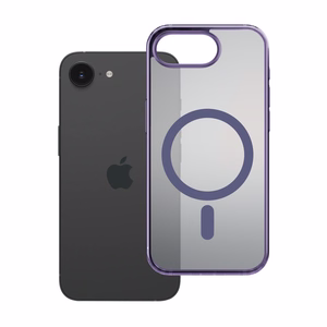 3mk Frosty Magnētiskais viedtālruņa apvalks Apple iPhone 16E - violets