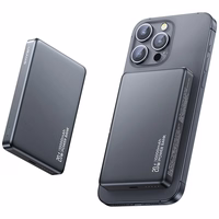 Portatīvais lādētājs USAMS CY Series CD242 10000mAh 20W Magnetic Wireless titanium