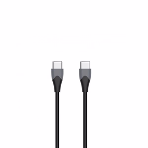 Energizer Classic C611CGBK USB-C–USB-C uzlādes un datu kabelis, 1,2 m, melns