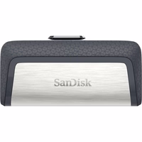 Sandisk Ultra Dual Drive USB Type-C USB flash drive 32 GB USB Type-A / USB Type-C 3.2 Gen 1 (3.1 Gen 1) melns,sudraba