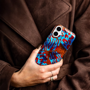 Animal Print maciņš for iPhone 16 6,1" Chameleon