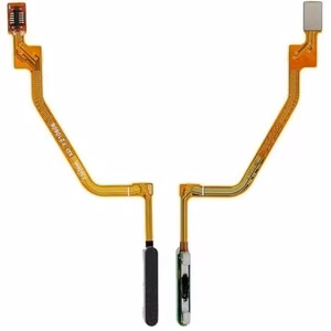 Flex Xiaomi Poco X3/X3 NFC/X3 Pro ar pirkstu nospiedumu lasītāju melns ORG