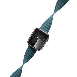 Crong Melange magnētiska siksniņa Apple Watch 38 / 40 / 41 / 42 mm, tirkīza melanža