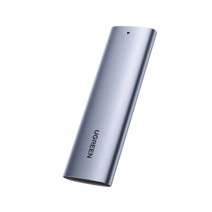 Ugreen M.2 SSD korpuss USB 3.2 Gen 2 (SuperSpeed USB 10 Gbps) + USB Type-C kabelis 0,5m pelēks (CM400 10902)