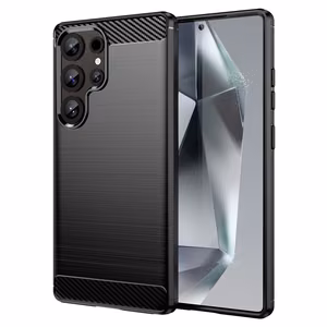 Ogļu apvalks Samsung Galaxy S25 Ultra melns