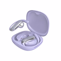 Dudao U17Z Bluetooth 5.3 OWS austiņas with Ear Hooks - violets