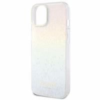 Guess IML Faceted Mirror Disco Iridescent viedtālruņa apvalks iPhone 15 - daudzkrāsains