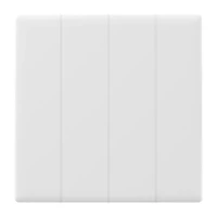 Viedais WiFi skarienjutigs sienas sledzis Sonoff TX T5 4C (4 kanalu)