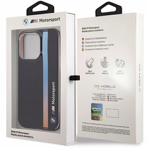 Viedtālruņa apvalks BMW BMHCP14L22HVGV iPhone 14 Pro 6.1 - melns